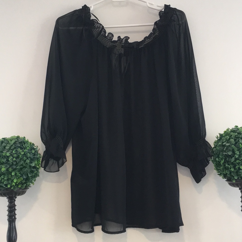 H&M black blouse - Picture 5 of 5